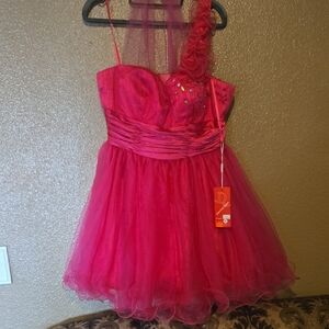Delicious Vibrant Pink Formal Dress for Kids